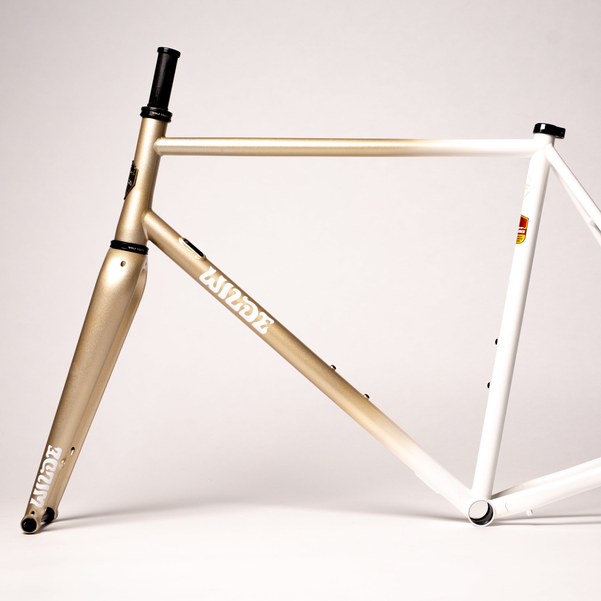 Steel Bicycle Frameset Vintage Single Speed Track Bike Frameset